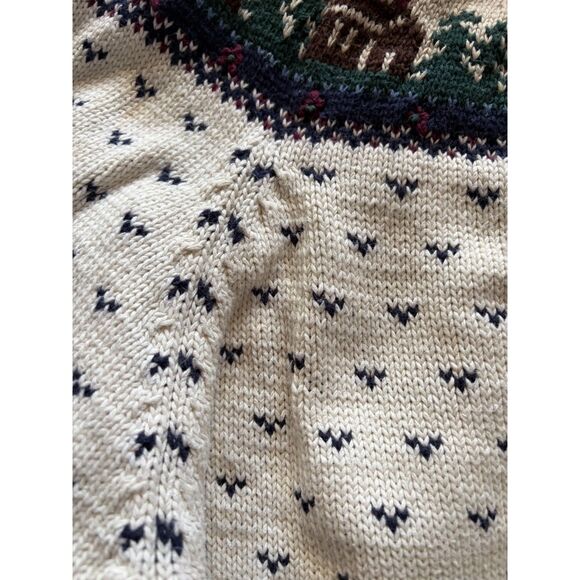 Vintage Northern Reflections Winter Sweater, Rare size Large *AS IS* - Picture 11 of 15